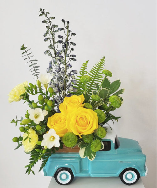 Chevy Pickup Arrangement – Sunstrum's Florist