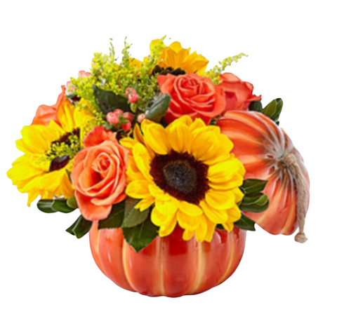 Bountiful Bouquet Pumpkin